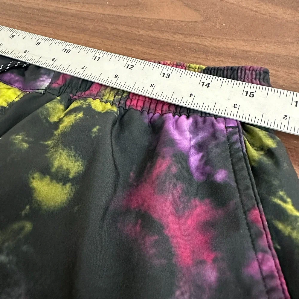 Legends Luka Shorts Multicolor Tie Dye Lined Drawstring Athletic Workout Mens L